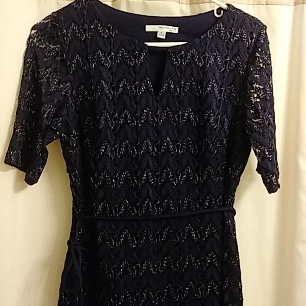 Blue dress